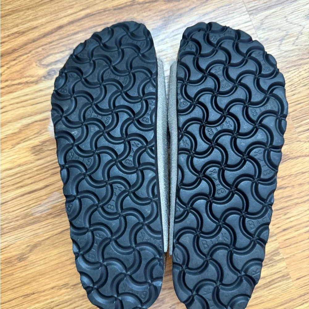 Birkenstock Arizona genuine shearling slide sandals with fur lining NEW Size 36 - Picture 4 of 4